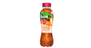 Fuze Tea Schwarzer Tee Pfirsich-Hibiskus 0,4l